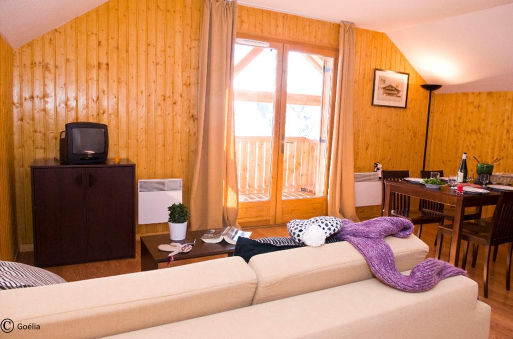 Residence Goelia Les Chalets Des Ecourts Saint-Jean-d’Arves Kültér fotó