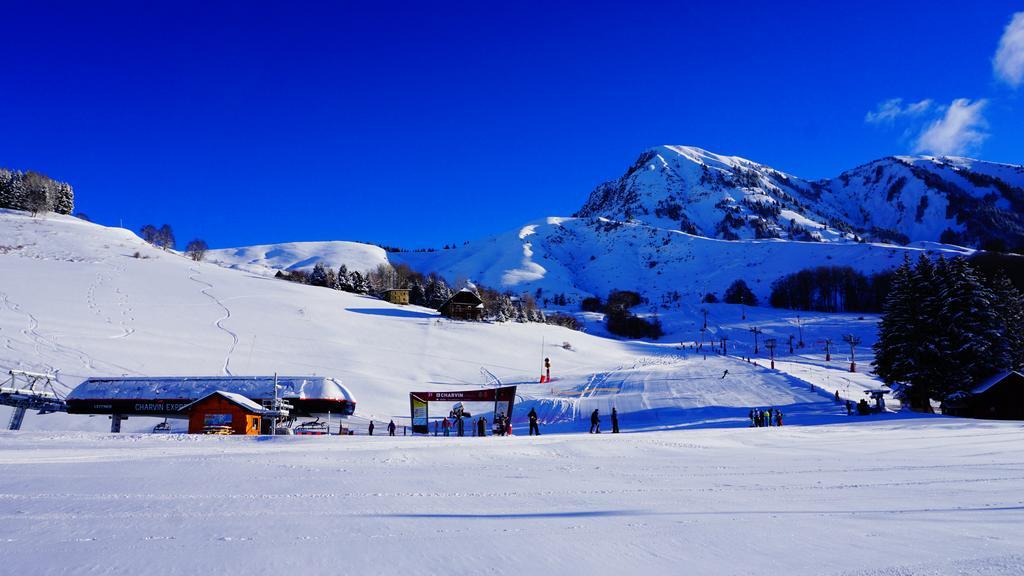 Residence Goelia Les Chalets Des Ecourts Saint-Jean-d’Arves Kültér fotó