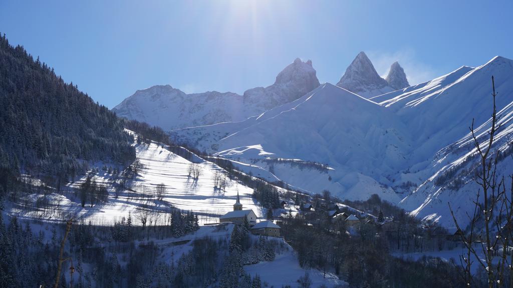 Residence Goelia Les Chalets Des Ecourts Saint-Jean-d’Arves Kültér fotó